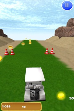 高尔夫球车车手：球童比赛3D截图