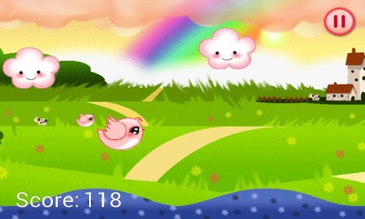 可爱的小鸟 Lovely Bird Game截图1