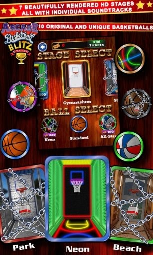 Arcade Basketball Blitz Online截图4