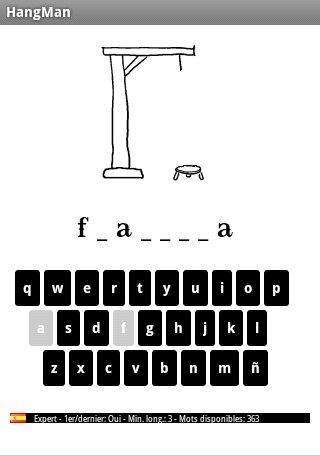 Hangman Multilingual Free截图1