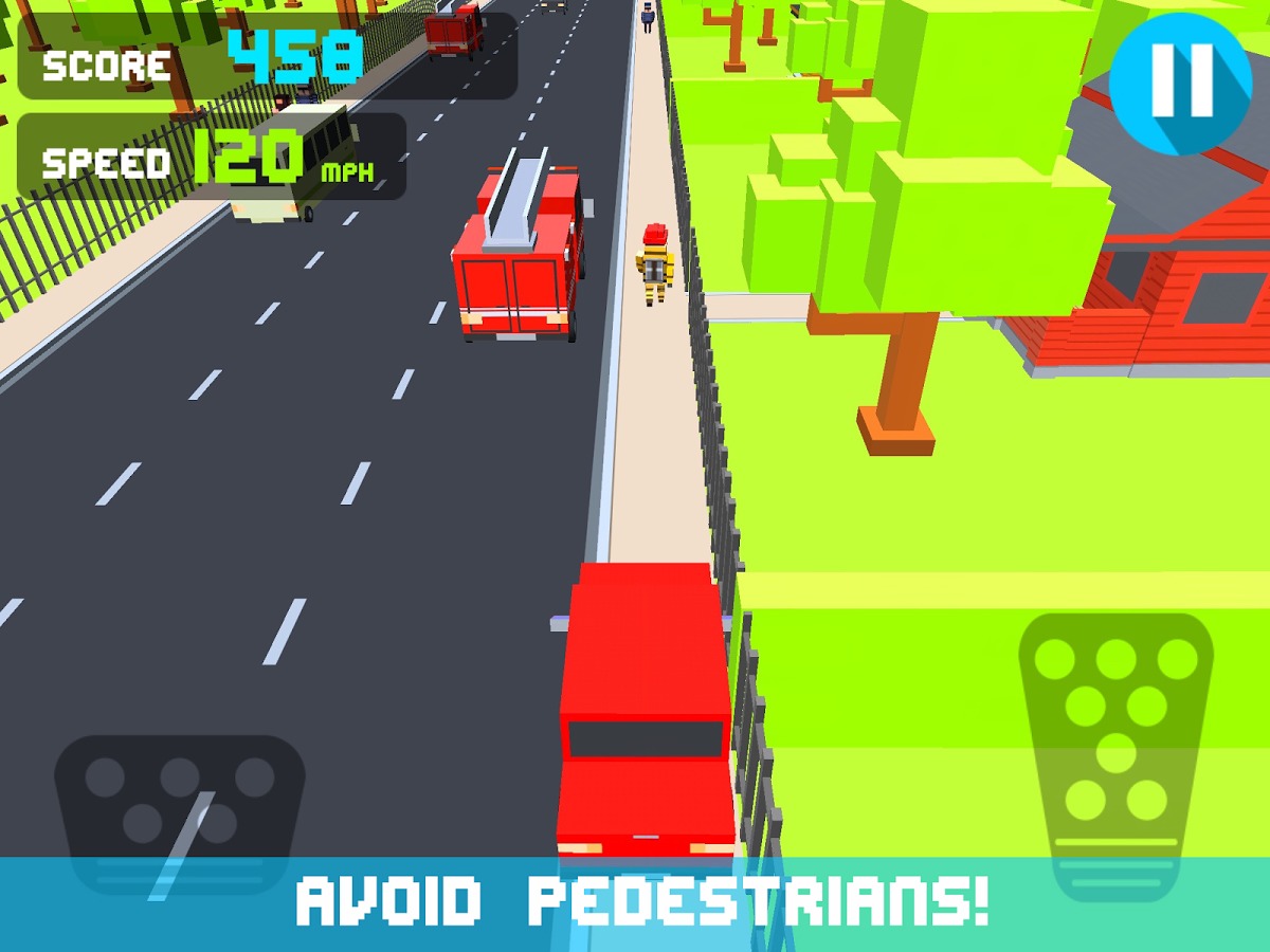 像素游戏：公路飚车截图3
