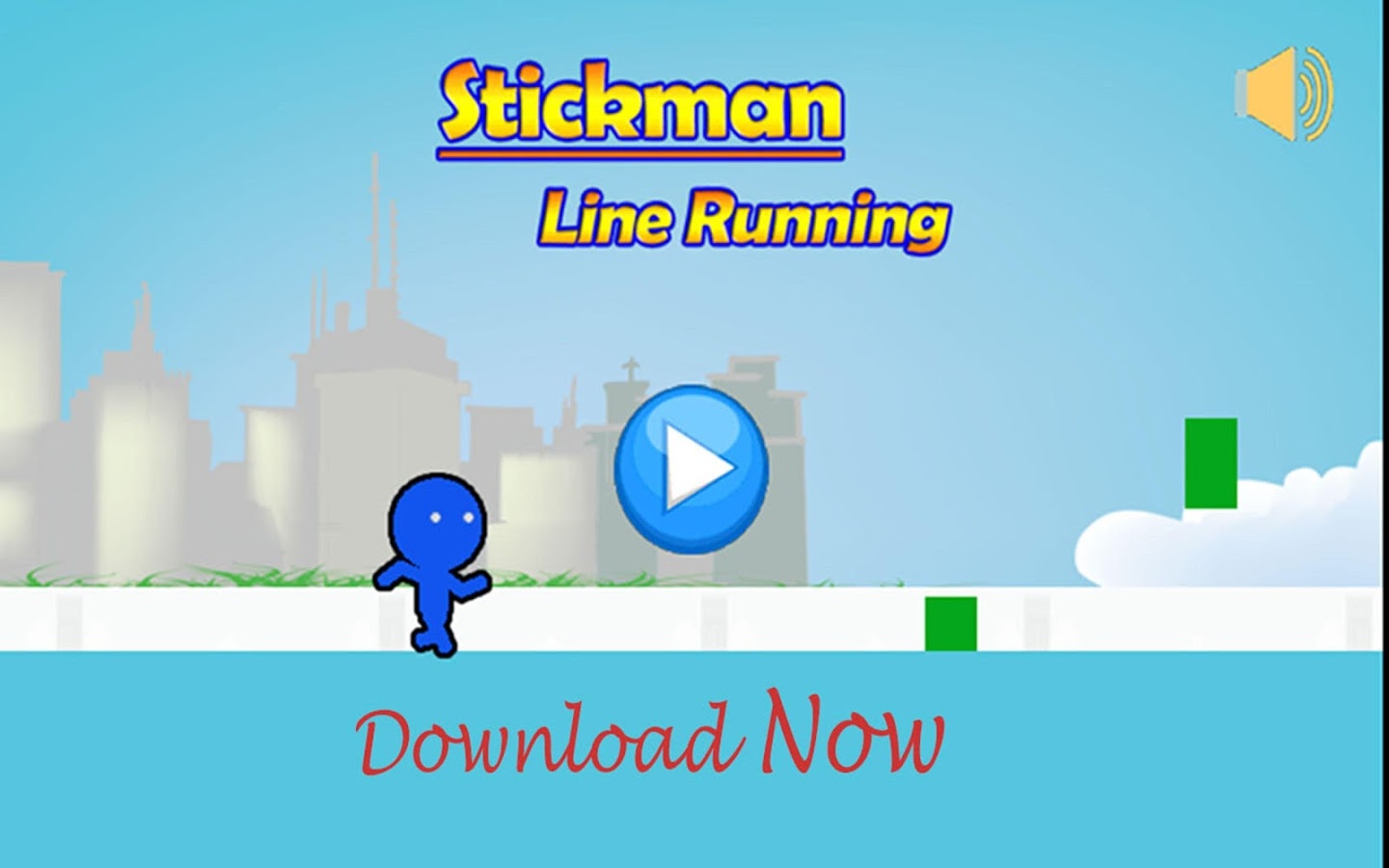 Stickman Line Running 2015截图1