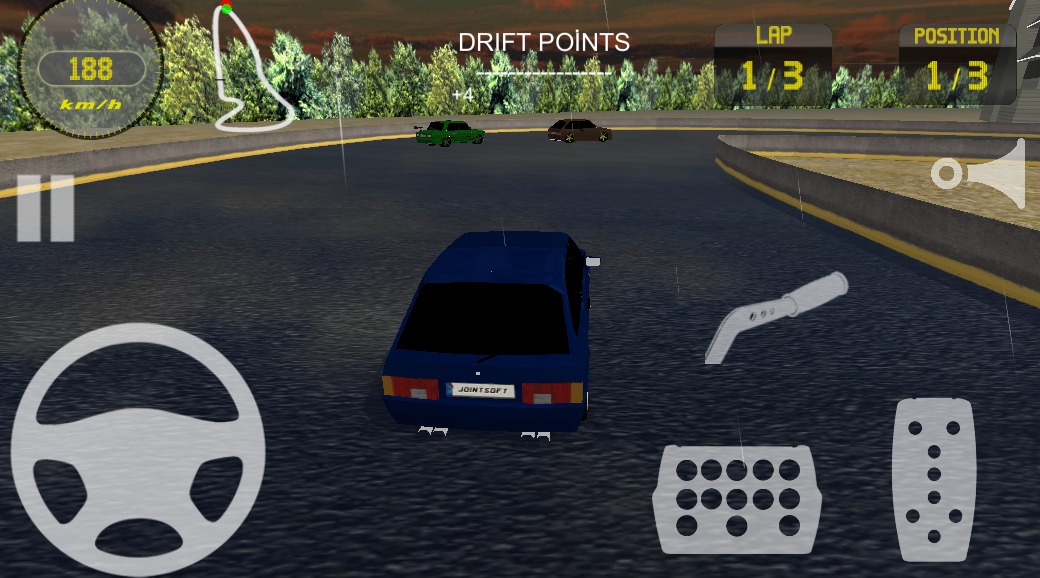 Russian Car Drift Racing截图3