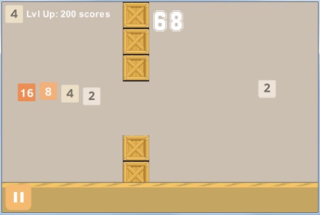 2的撞死  Flappy48截图1