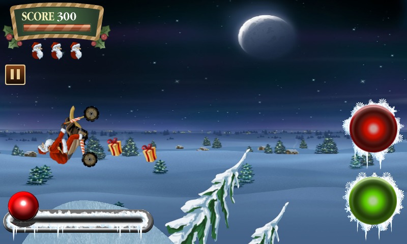圣诞老人:骑车游戏截图2