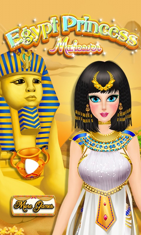 埃及化妆公主游戏截图2