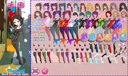 Dressup Fashion Peach Girl Lite截图5