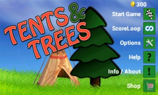 帐篷与树截图1