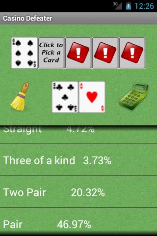 Casino & Poker Odds Calculator截图2