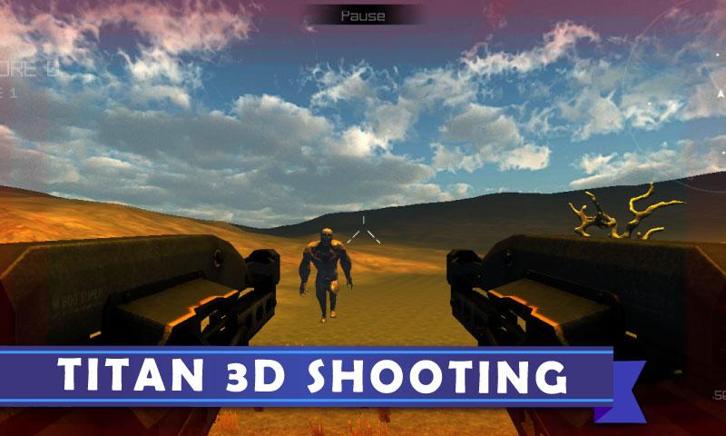 Titan 3D Shooting Amor Attack截图3