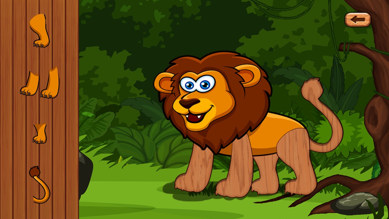 丛林拼图 Jungle Puzzles & Game for kids截图4