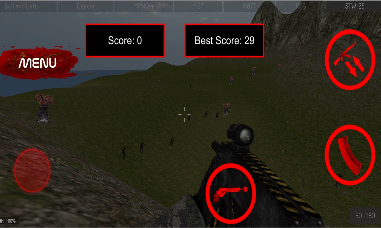 Zombie Kill Shooter 3D截图2