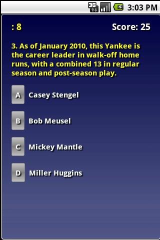 Yankees Trivia截图2