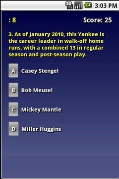 Yankees Trivia截图