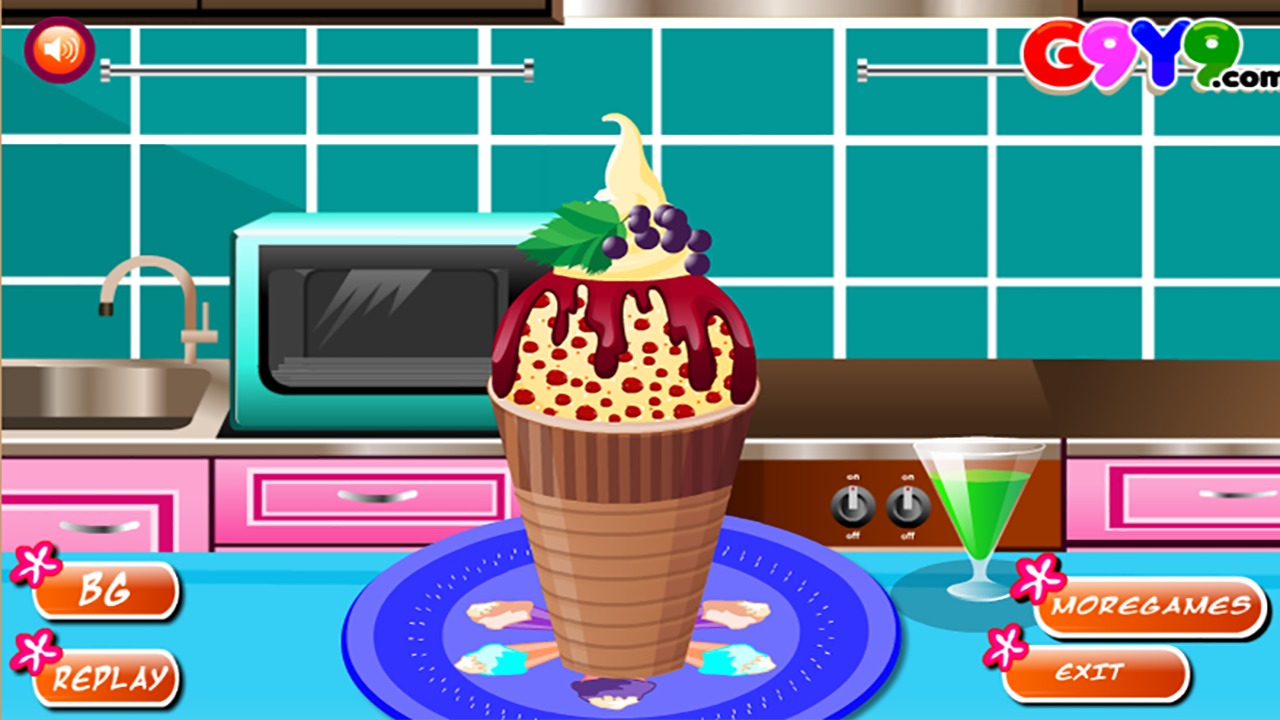 冰淇淋烹饪游戏截图2