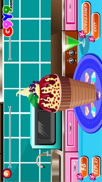 冰淇淋烹饪游戏截图
