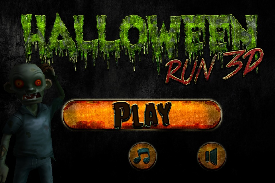 Zombie Run 3D Halloween截图4