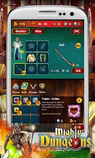 Mighty Dungeons DEMO截图1