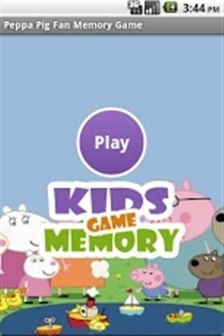 Peppa Pig Fan Memory Game截图1