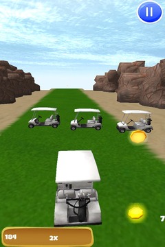 高尔夫球车车手：球童比赛3D截图