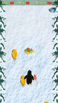 企鹅疯狂滑雪截图