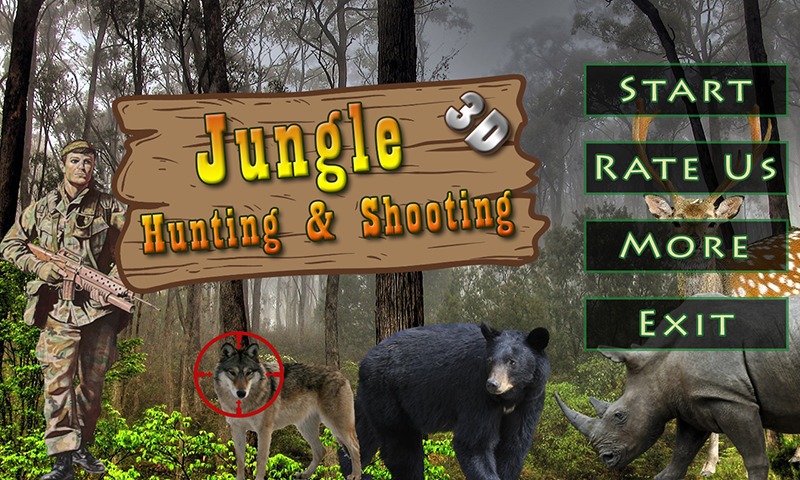 丛林打猎与射击3D截图2