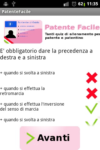 意大利汽车执照测验截图3