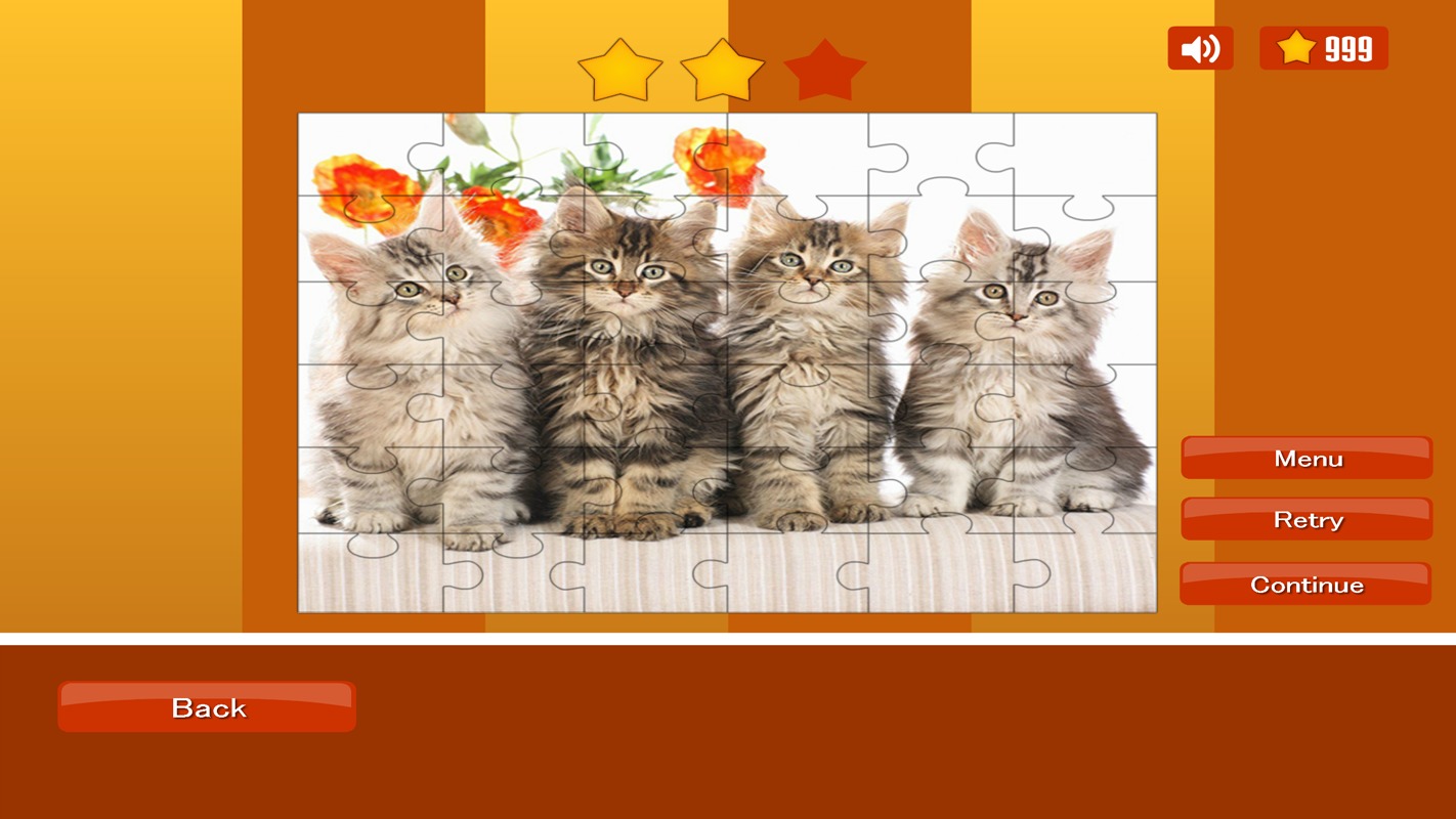 Cute Cats Puzzles - 免费截图3