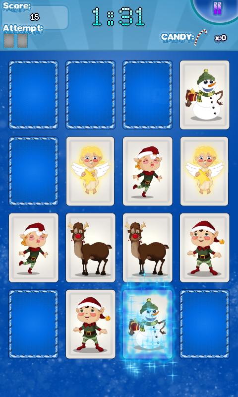 圣诞节记忆力游戏 Christmas Memory截图3