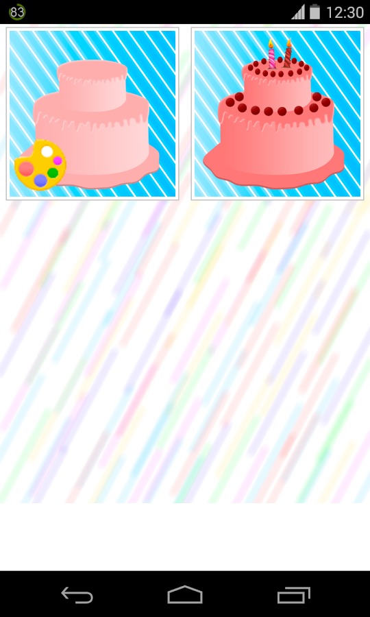 生日蛋糕游戏截图1