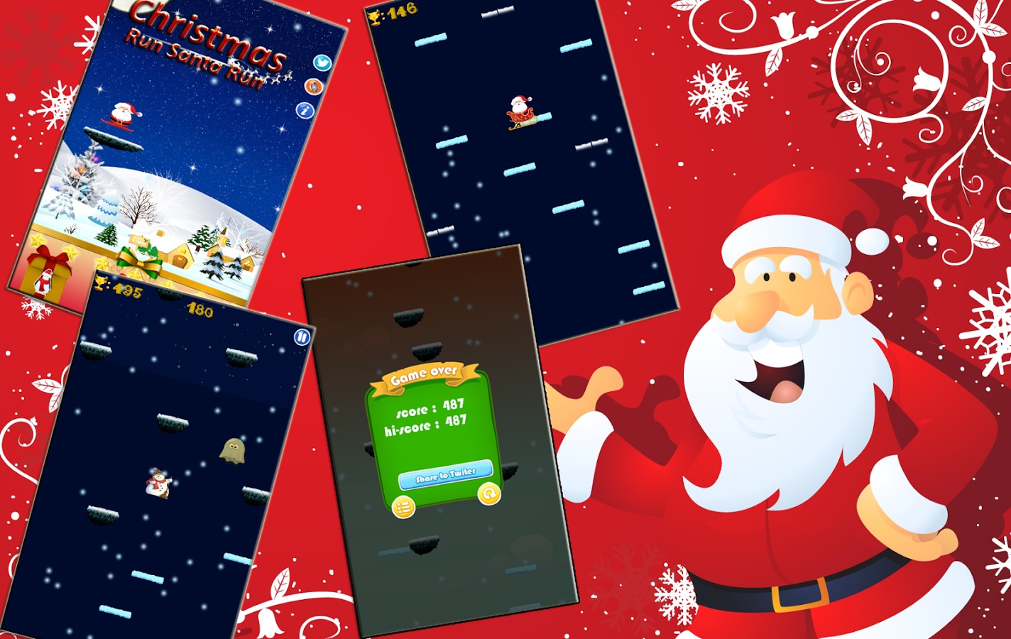 Christmas Run Santa Run截图1