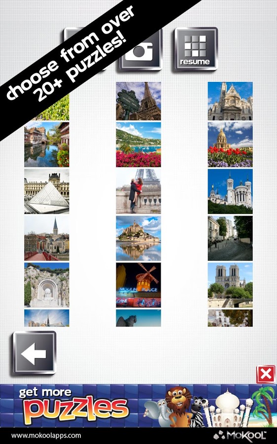 Paris and France Puzzles截图1