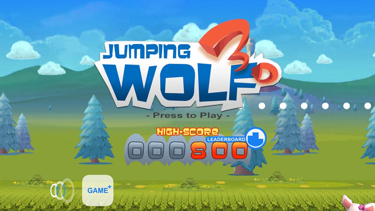 Jumping Wolf 3D截图4