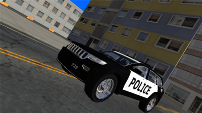 3D模拟驾驶警车截图2