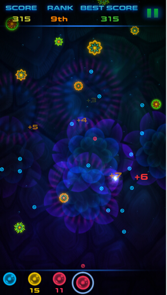 病毒射手 Shape Shooter Glow截图2