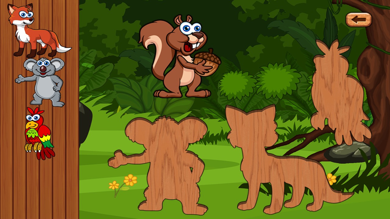 丛林拼图 Jungle Puzzles & Game for kids截图2