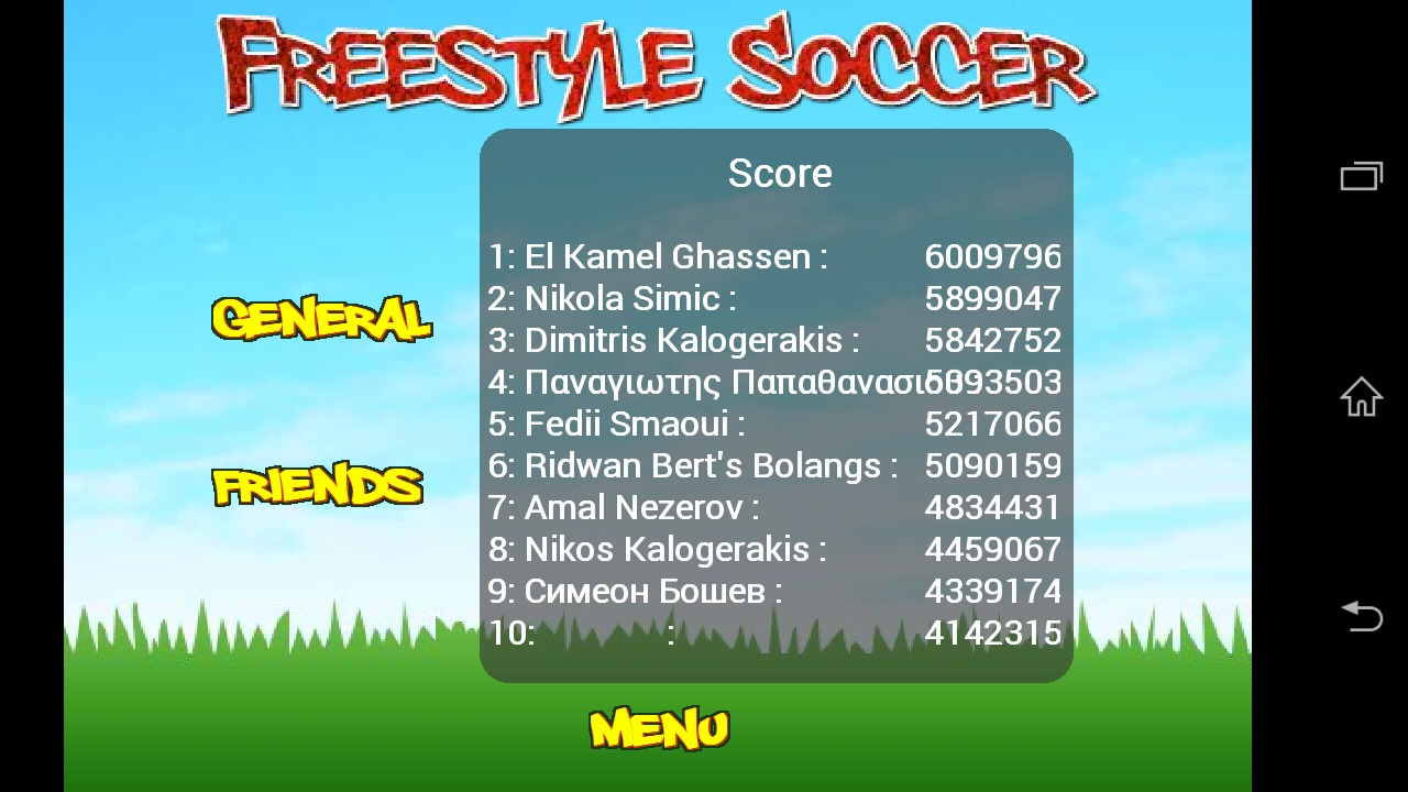 Freestyle soccer截图4