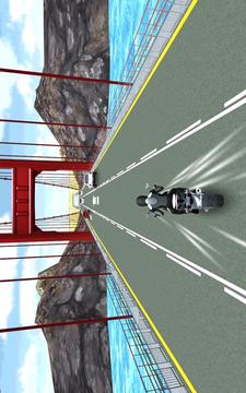 摩托赛车交通（3D）截图