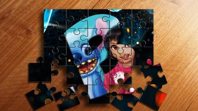 lilo alphabet stitch puzzle截图2