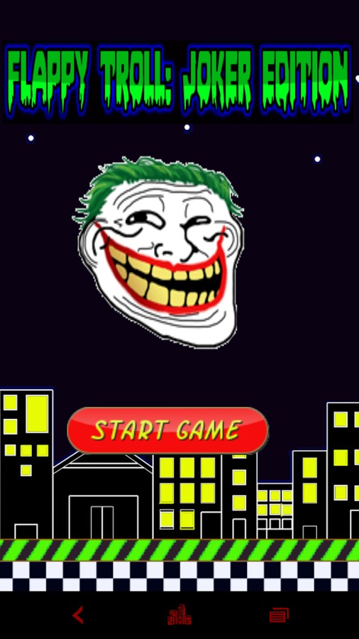 Flappy Troll Joker Edition截图1