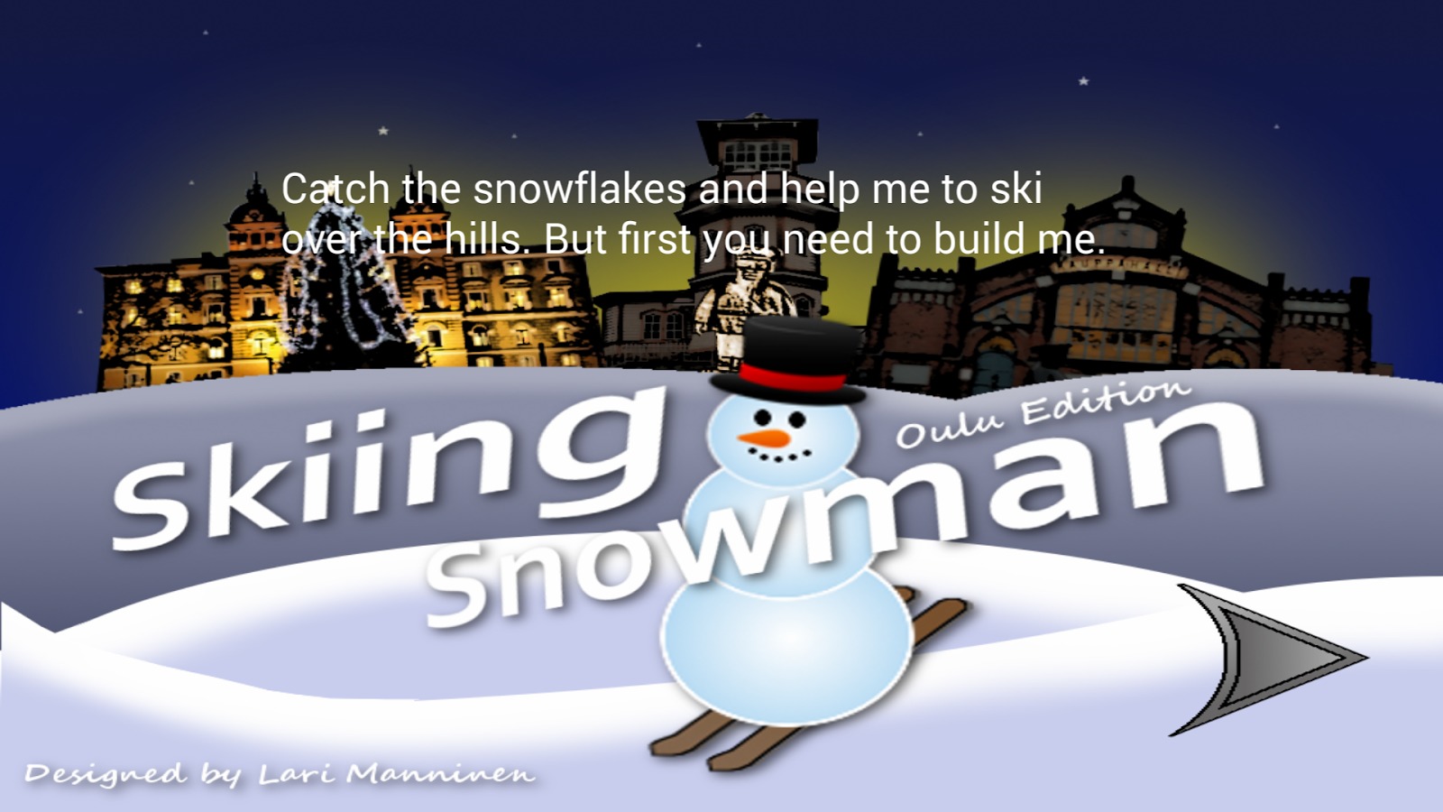 Skiing Snowman Oulu截图1