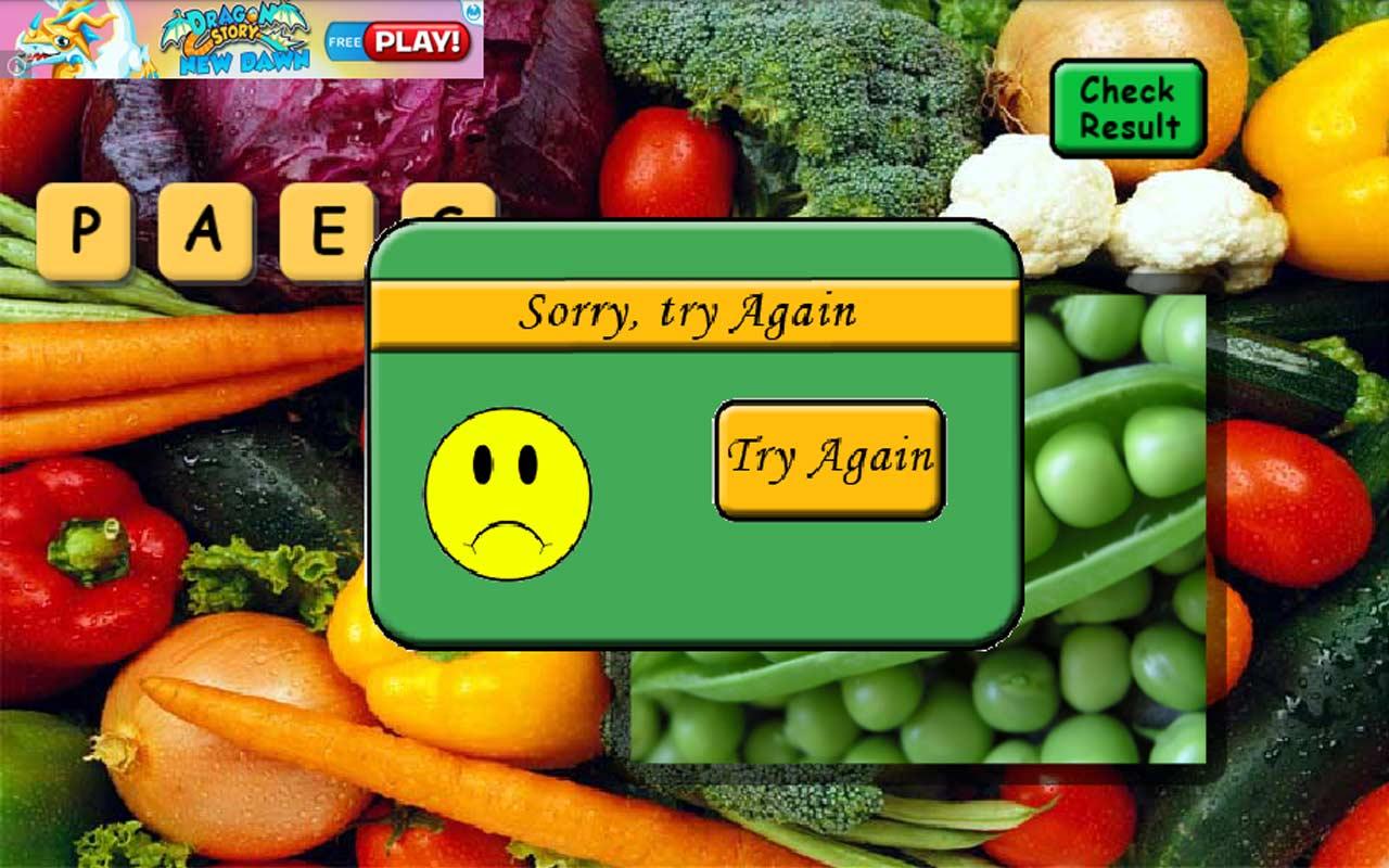 Vegetable Scrabble截图5