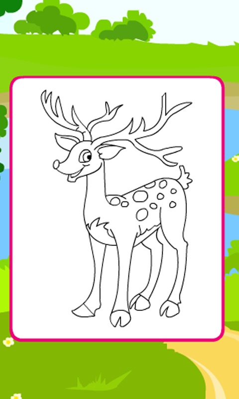 Coloring Forest Deer截图3