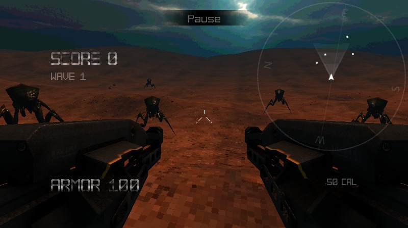 Alien Invaders Invasion 3D截图3