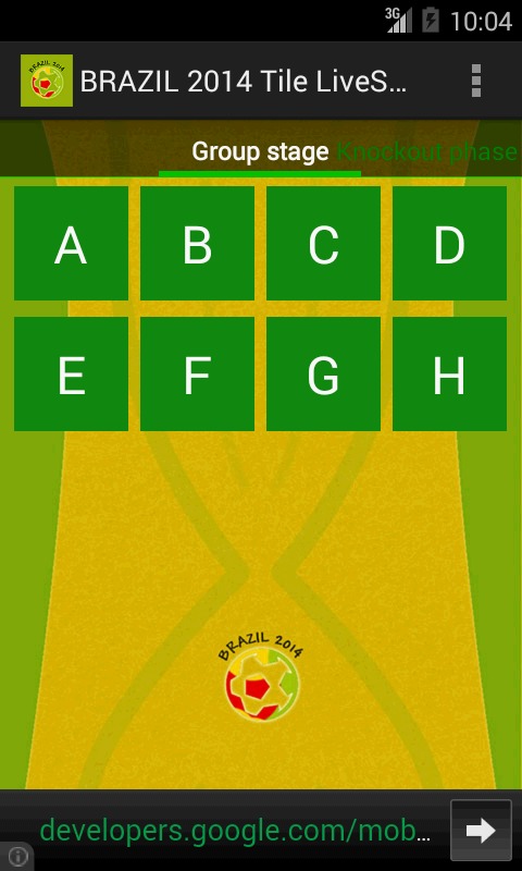 Brazil 2014 Tile LiveScore截图1