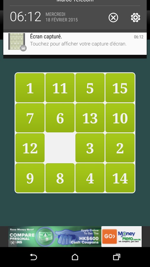 15 Puzzle Challenge截图2