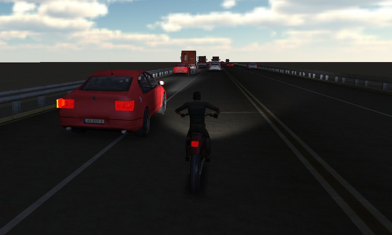 Highway Traffic Moto Racer 3D截图4