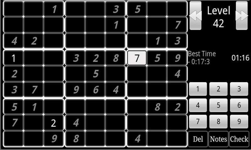 Sudoku Monochrome截图2