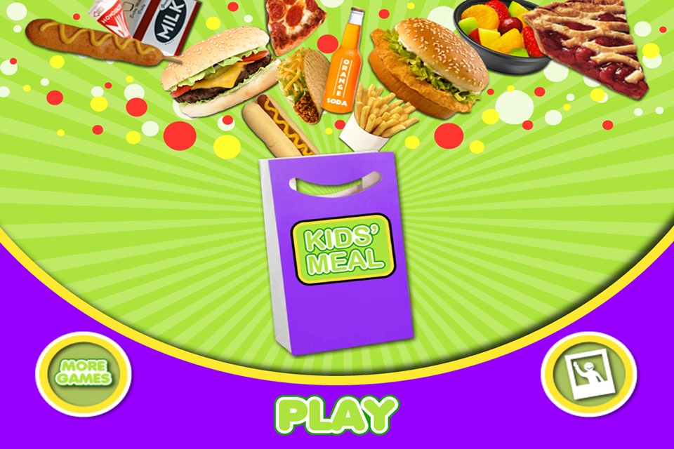 Kids Meal Maker FREE截图1