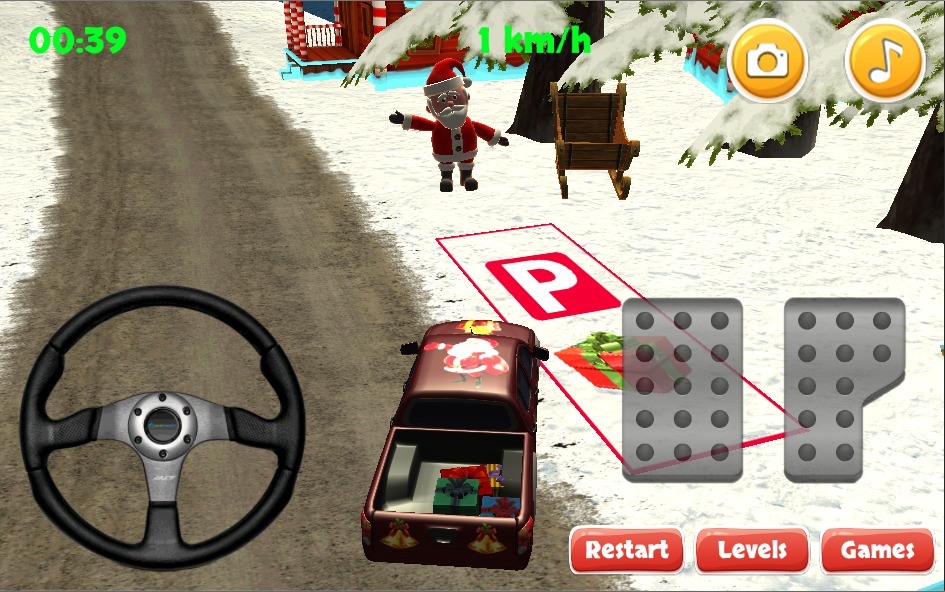 Santa Gift Delivery 3D截图5